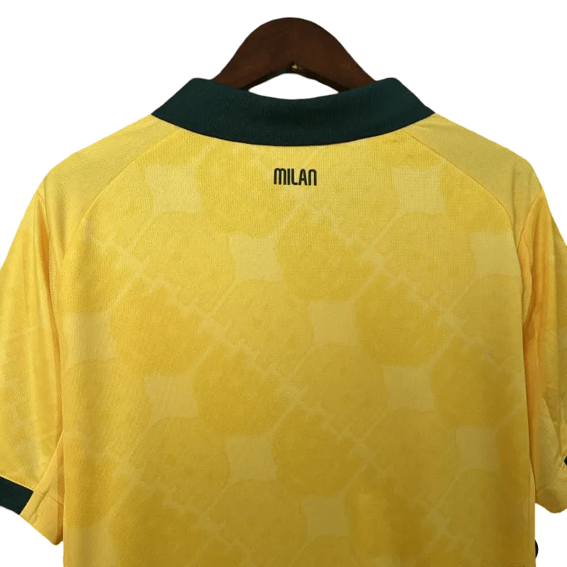 AC Milan Third Kit 2025 Yellow Fan version