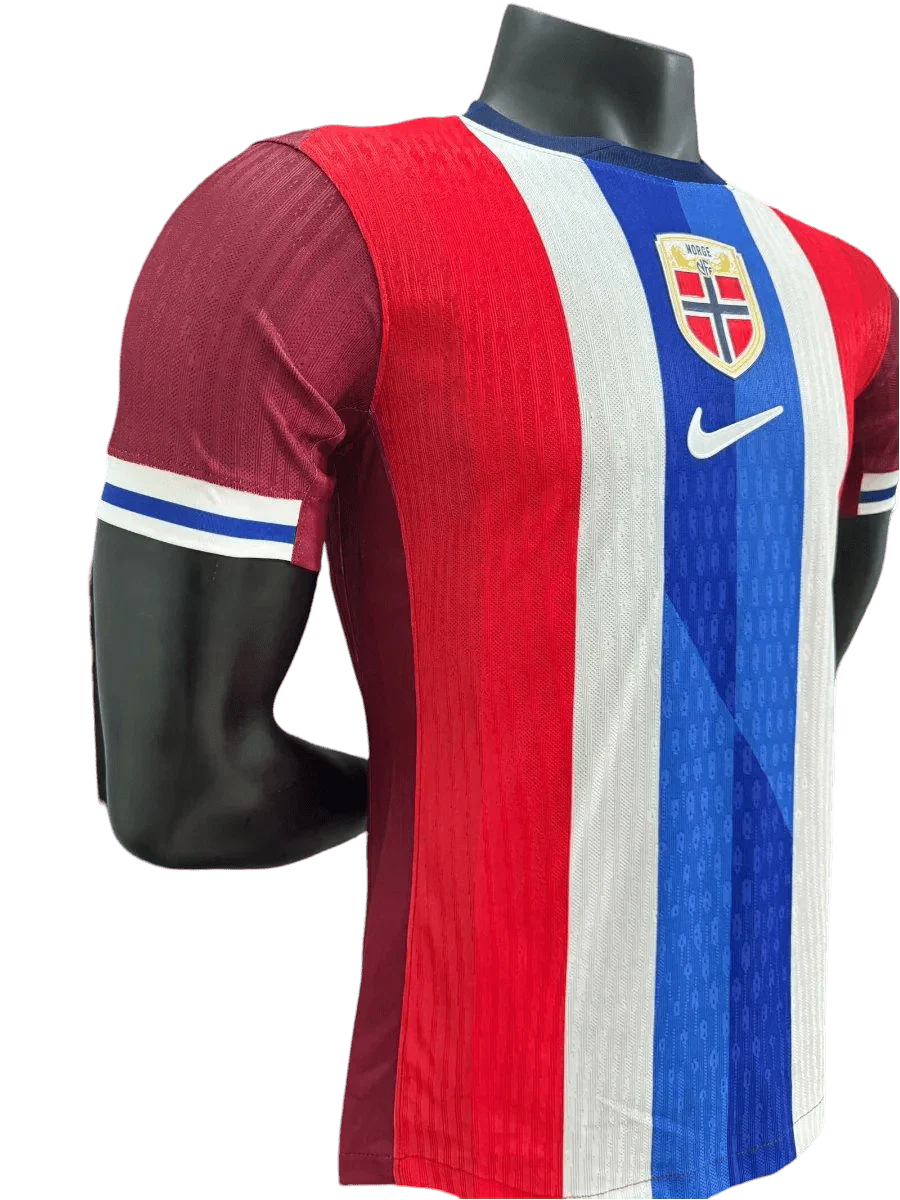 Norway Soccer Jersey - 2024 Home Player Version
