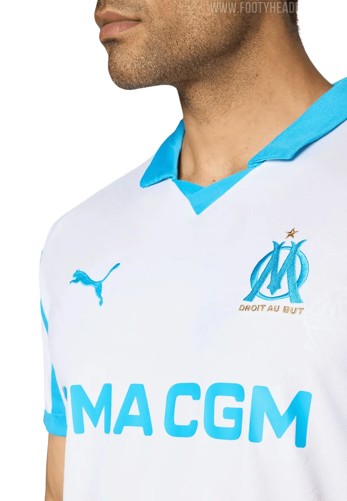 Olympique de Marseille Home Jersey - 2025/2026 Fan Version
