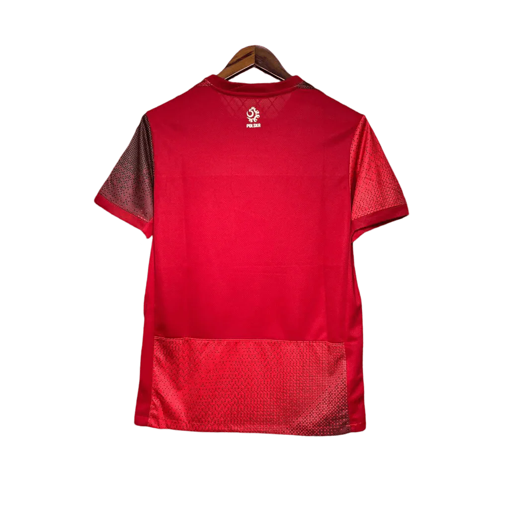 Poland Soccer Jersey - 2024 Away Fan Version