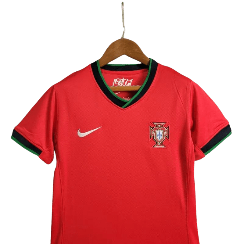 Portugal EURO 2024 Women Home kit – Fan Version