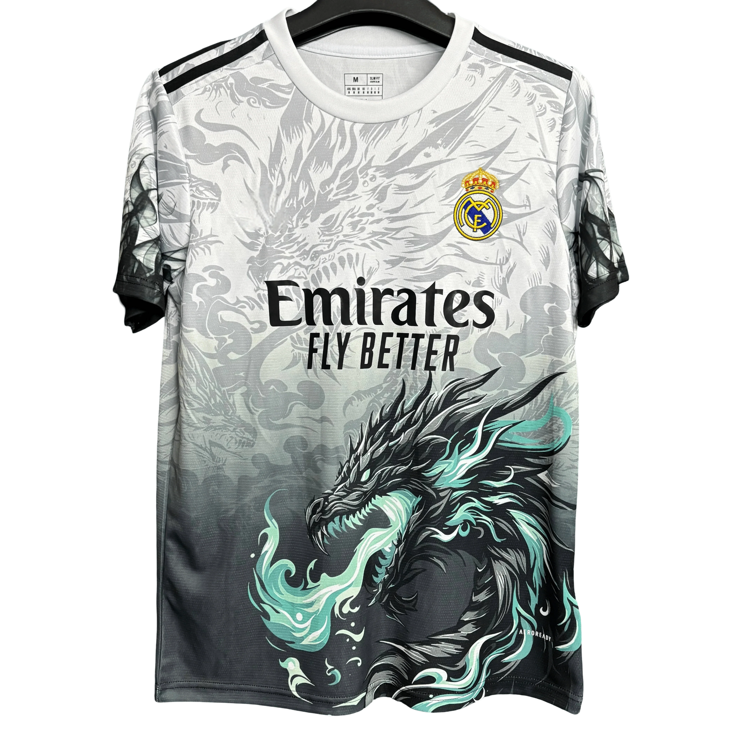 Real Madrid Black Dragon Jersey - 2025/2026 Special Edition Fan Version