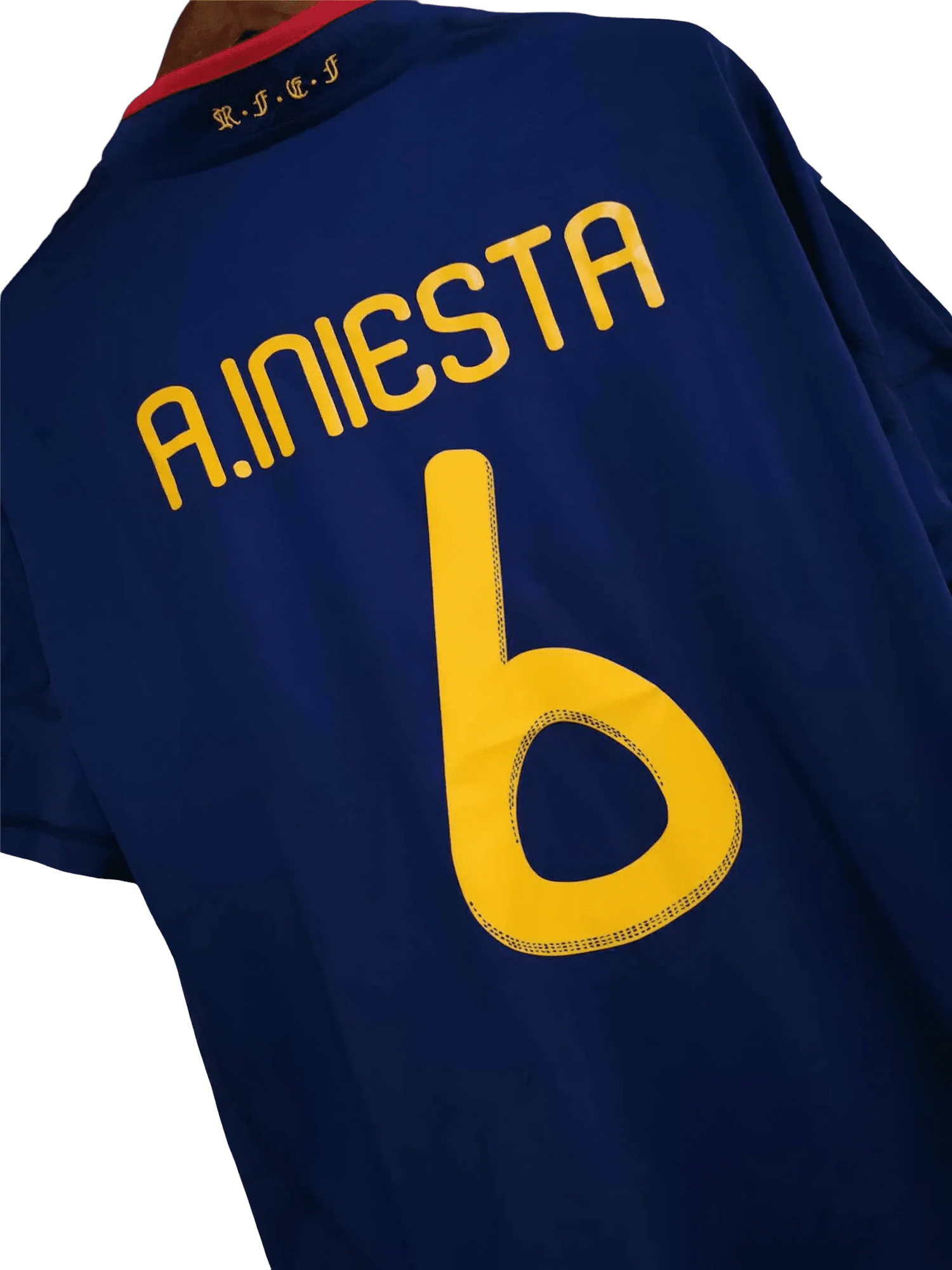 Spain 2010 kit - Retro Jersey World Cup Away Fan Version