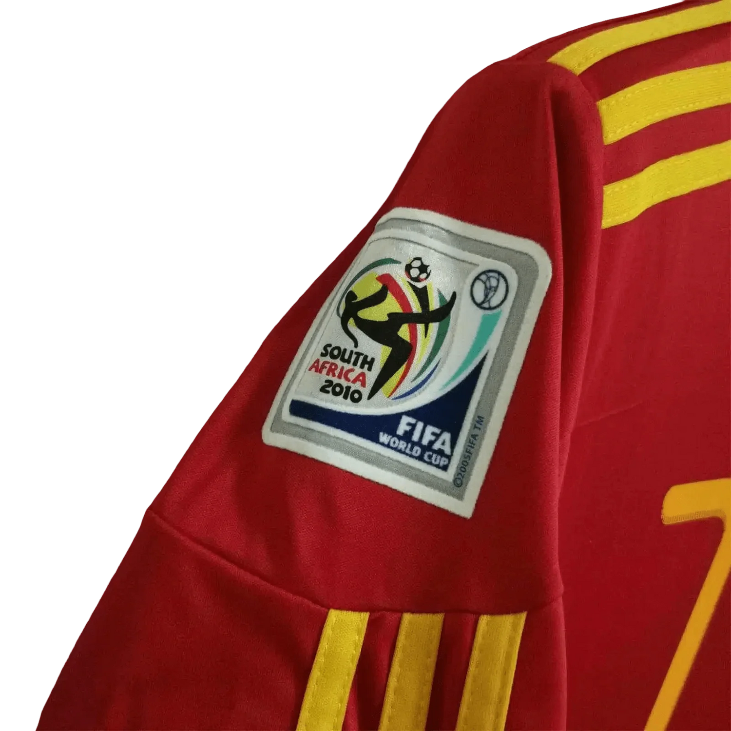 Spain 2010 kit - Retro Jersey World Cup Home Fan Version