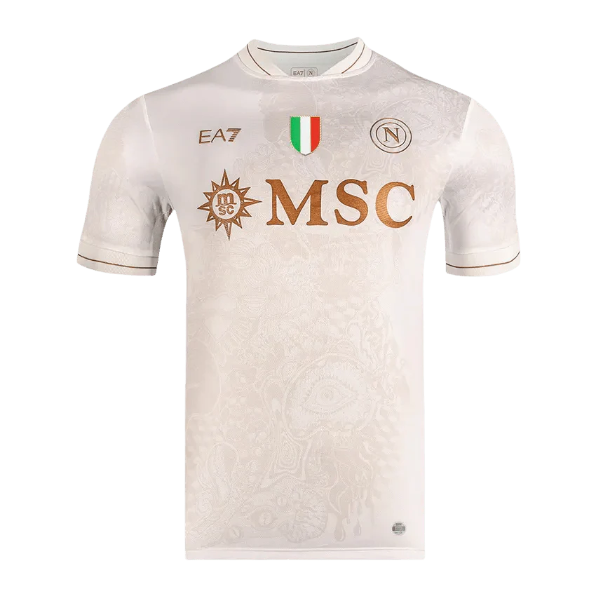Napoli Jersey Away Fan Version 2025/26 Sand