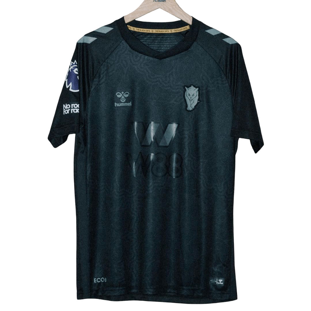 Sunderland Blackout 'Black Cats' jersey - 2025/2026 Third Fan version