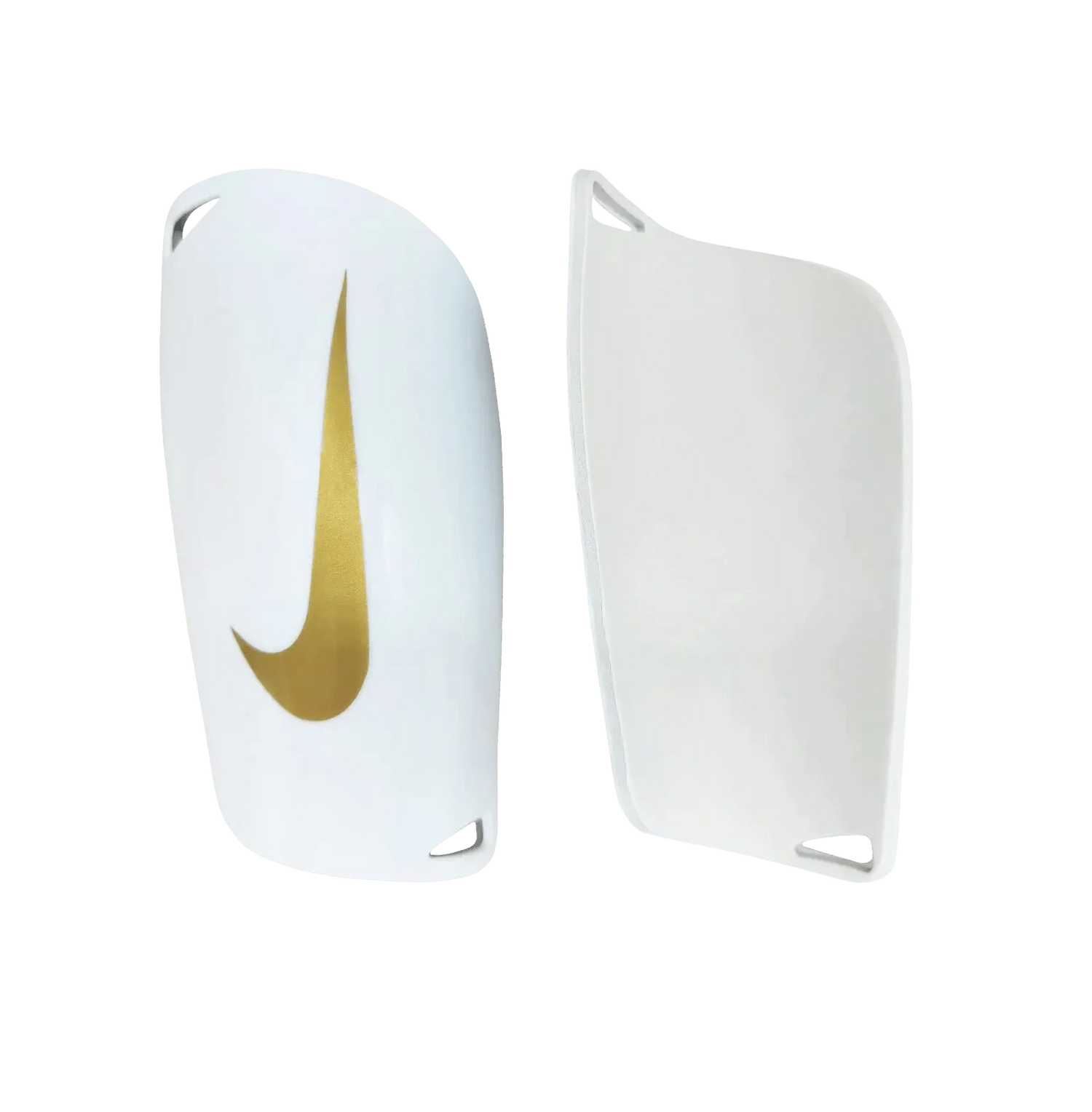 White Shin Pads