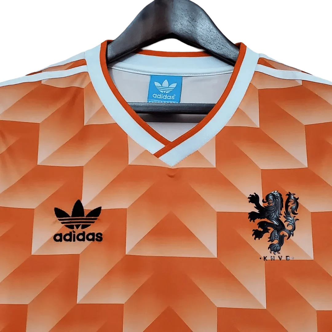 1988 Netherlands jersey - Retro Jersey Home Fan Version