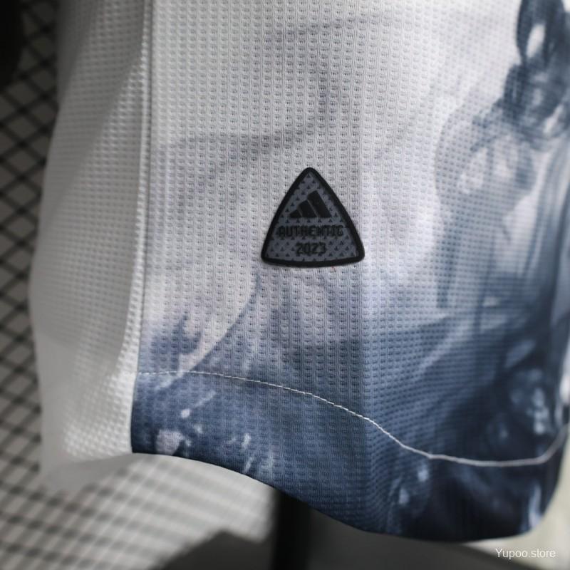 2023 Japan Dragon Jersey White Ink Painting - Special Kit - Player Version