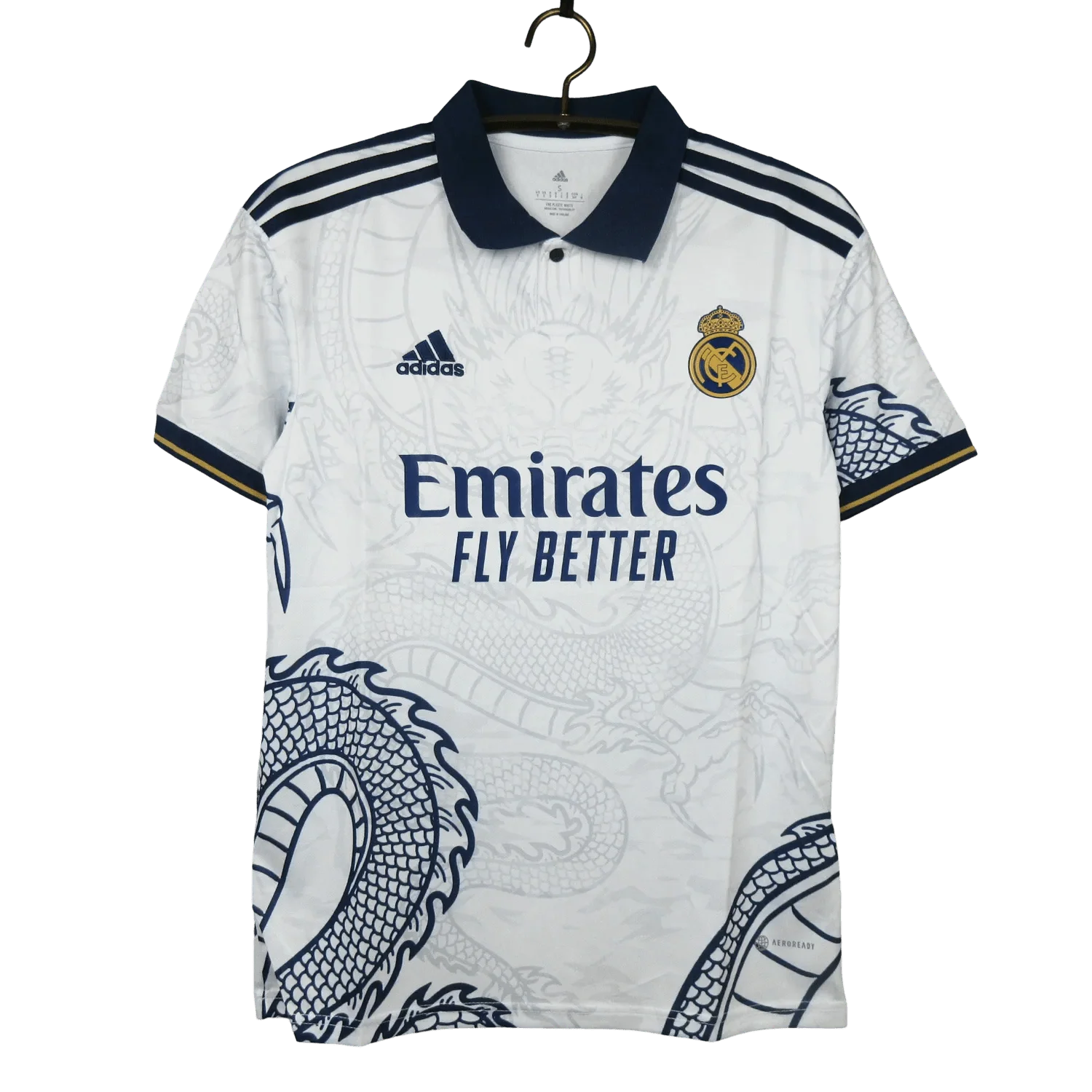 Los Blancos Dragon White And Blue Jersey - Special Edition