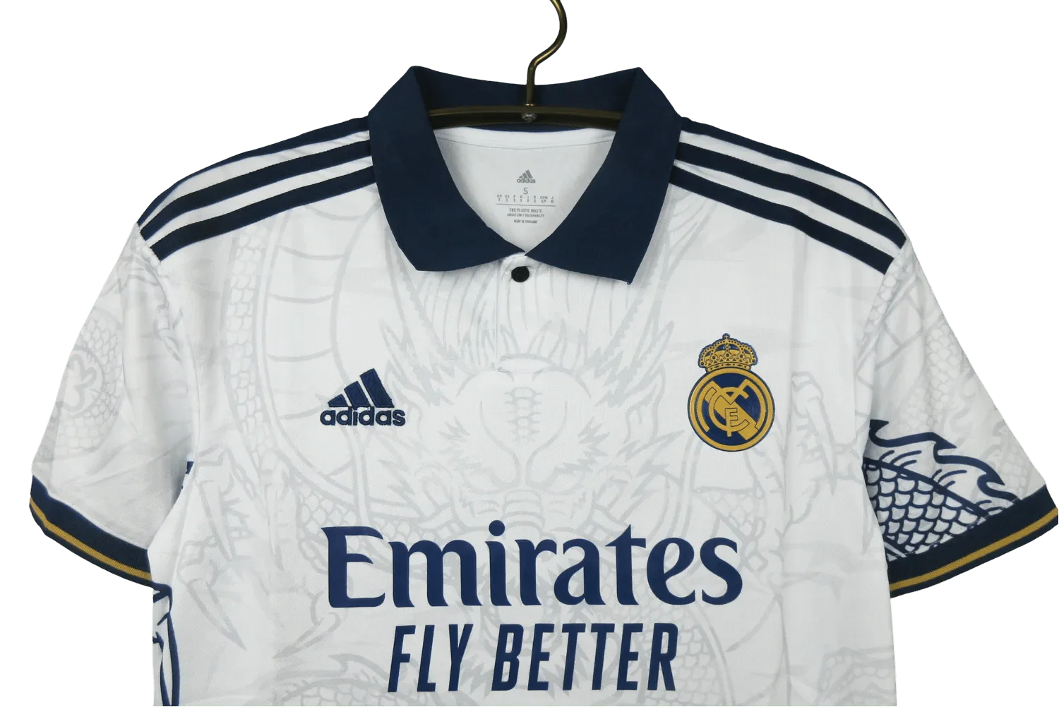 Los Blancos Dragon White And Blue Jersey - Special Edition