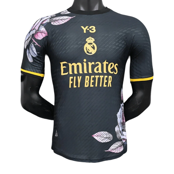 2024 Los Blancos x Y3 Black Special Kit - Player Version | GOATKITS Store