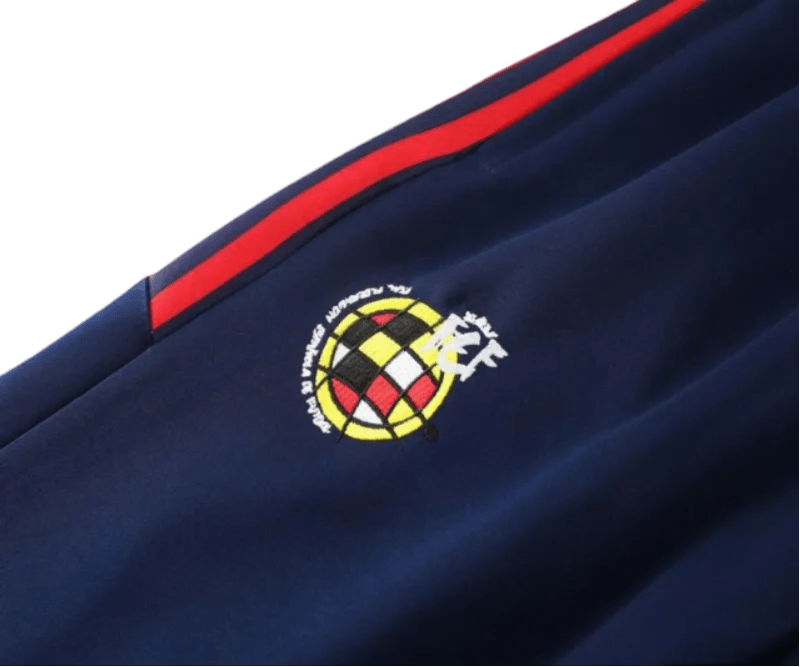 2024 Spain Football Tracksuit Navy