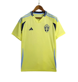 2024 Sweden Soccer Jersey Home - Fan Version