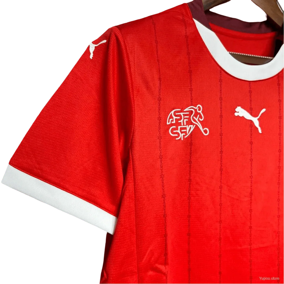 2024 Switzerland Soccer Jersey Home - Fan Version