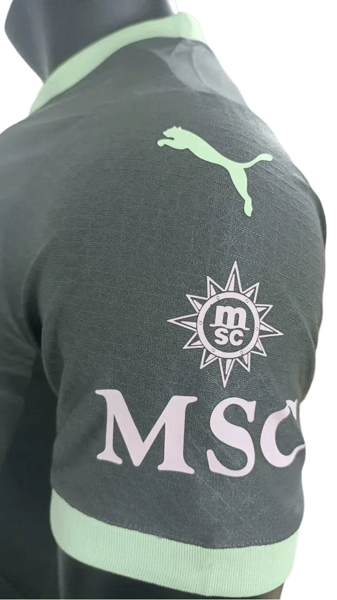 AC Milan Third Kit 2024 Player Version Shadow Grey