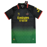AC Milan Off White Jersey Black Green Fan Version