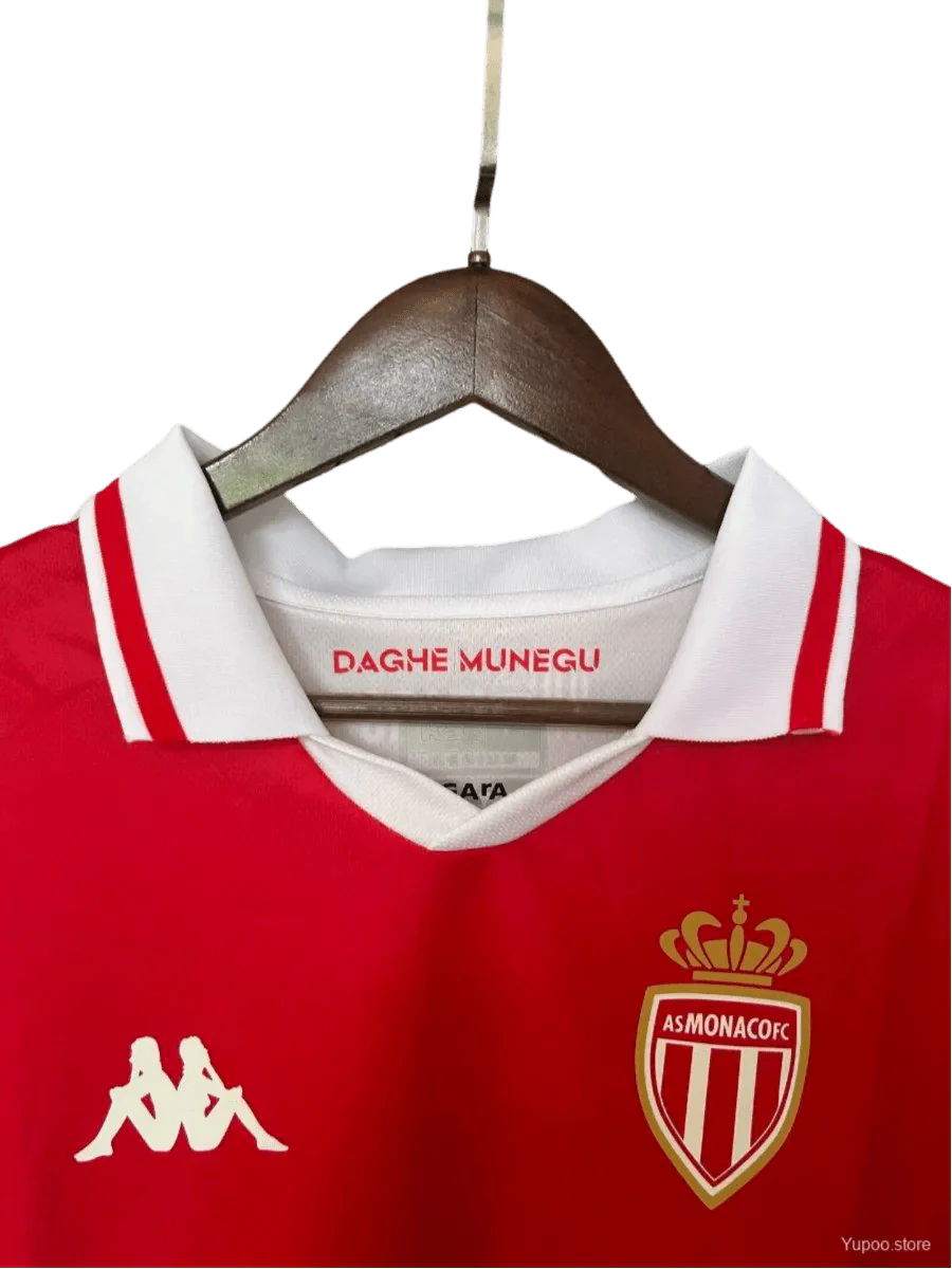 AS Monaco Jersey 2024/25 Home Fan Version