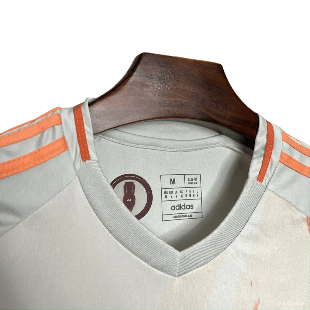 AS Roma Away Jersey 2024/25 Fan Version Orange White