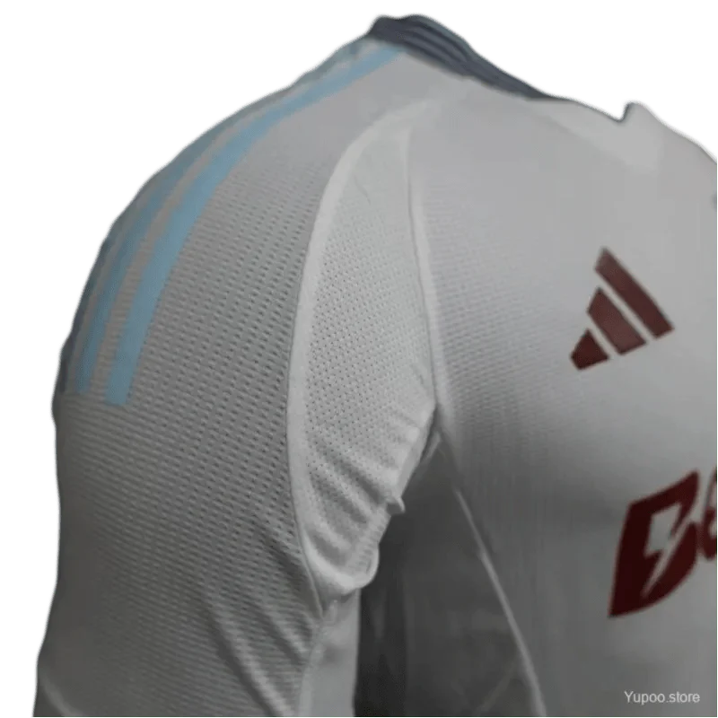 Aston Villa Jersey - 2024/25 Away Player Version White