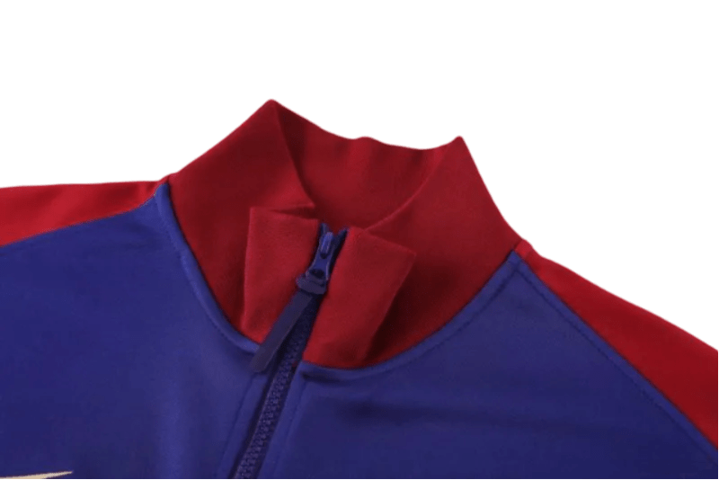 2024/2025 Barcelona Blue & Red Full Zipper Jacket + Long Pants