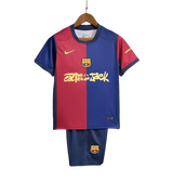 2024/2025 Barcelona Youth Travis Limited Edition Jersey