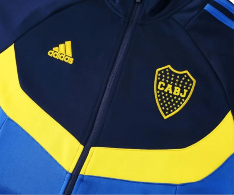 2024/2025 Boca Juniors Navy & Blue Full Zipper Jacket + Long Pants