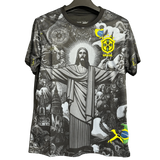 2024/2025 Brazil Jesus Jersey - Black Fan Version