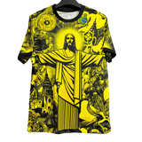 2024/2025 Brazil Jesus Special Kit - Yellow Fan Version