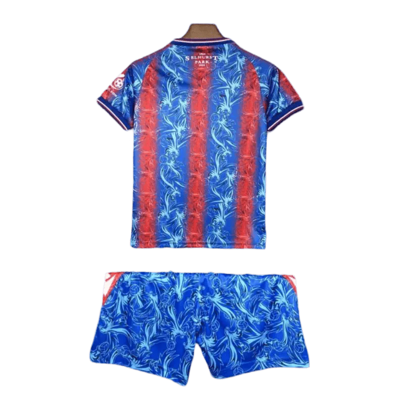 2024/2025 Crystal Palace Youth Jersey – Home Kids Jersey