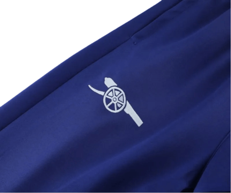 2024/2025 Highburry Blue & Red Full Zipper Jacket + Long Pants