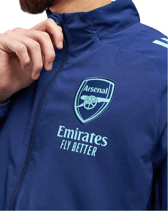 2024/2025 Highburry Navy Full Zipper Jacket + Long Pants