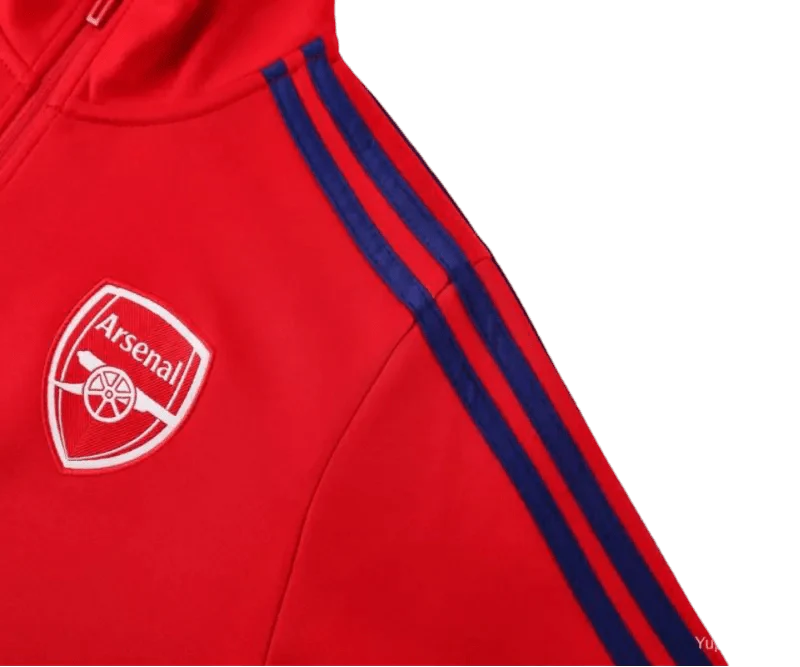 2024/2025 Highburry Red Full Zipper Jacket + Long Pants