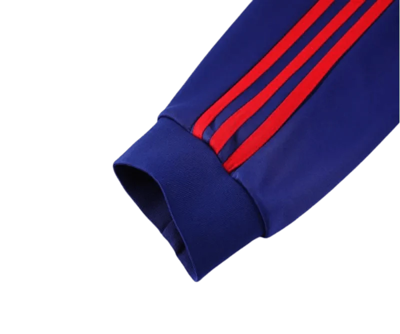 2024/2025 Highburry Red Full Zipper Jacket + Long Pants