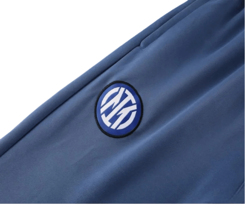 2024/2025 Inter Milan Blue Full Zipper Jacket + Long Pants