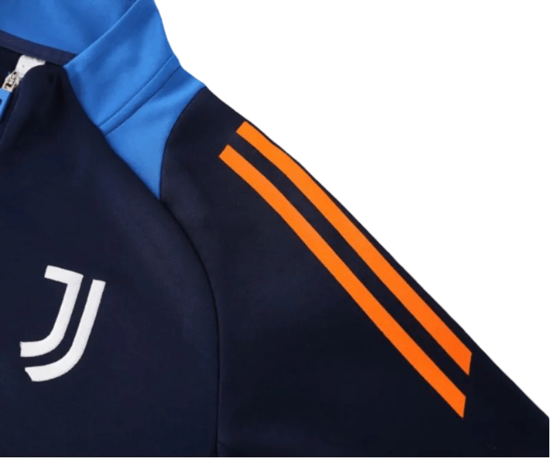 2024/2025 Juventus Blue Full Zipper Jacket + Long Pants