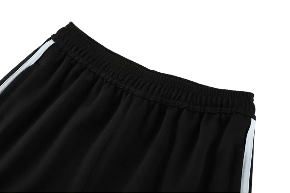 2024/2025 Juventus Light Blue & Black Full Zipper Jacket + Long Pants