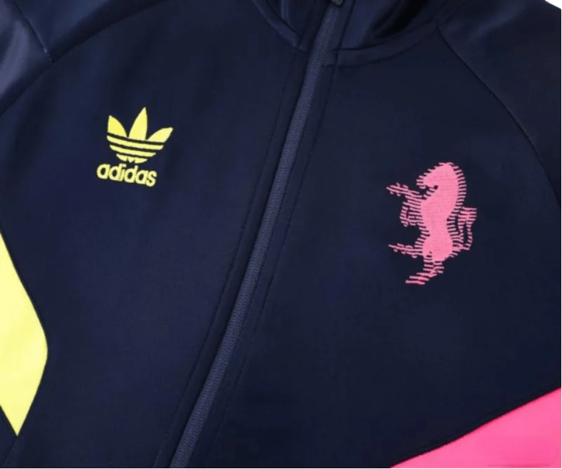 2024/2025 Juventus Navy Full Zipper Jacket + Long Pants