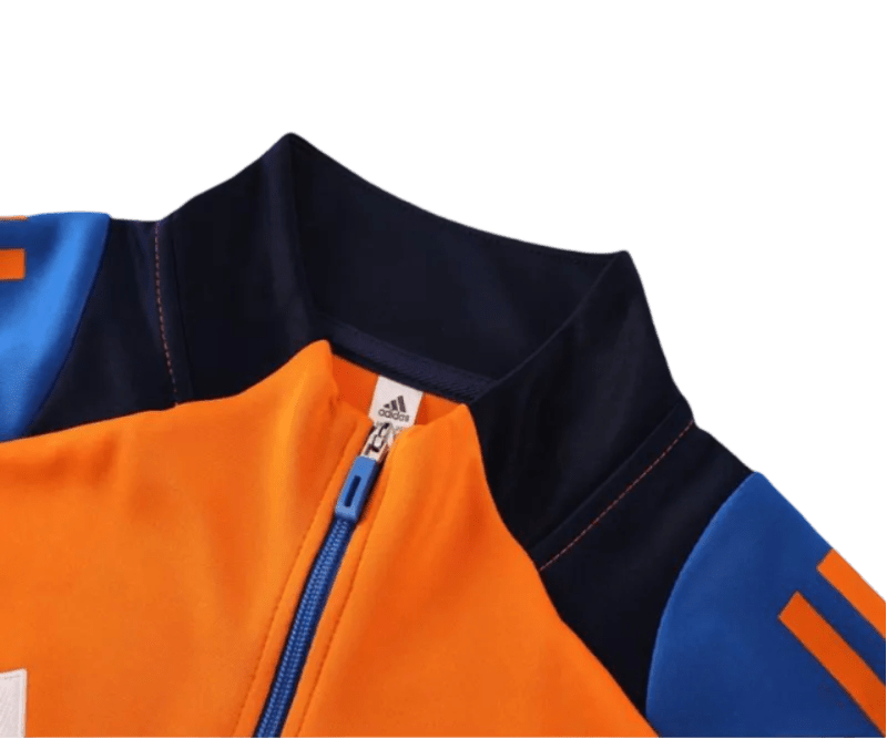 2024/2025 Juventus Orange Full Zipper Jacket + Long Pants