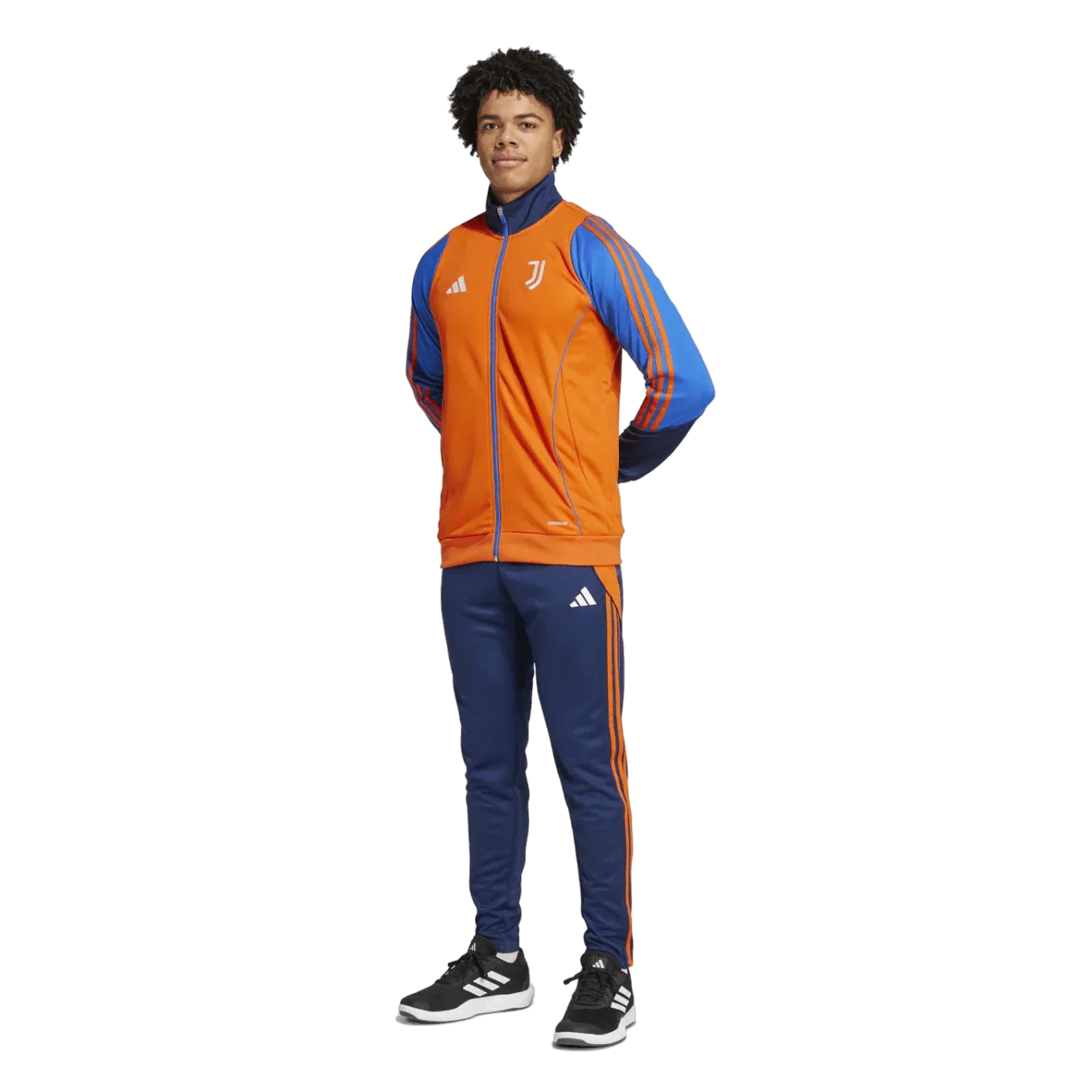 2024/2025 Juventus Orange Full Zipper Jacket + Long Pants