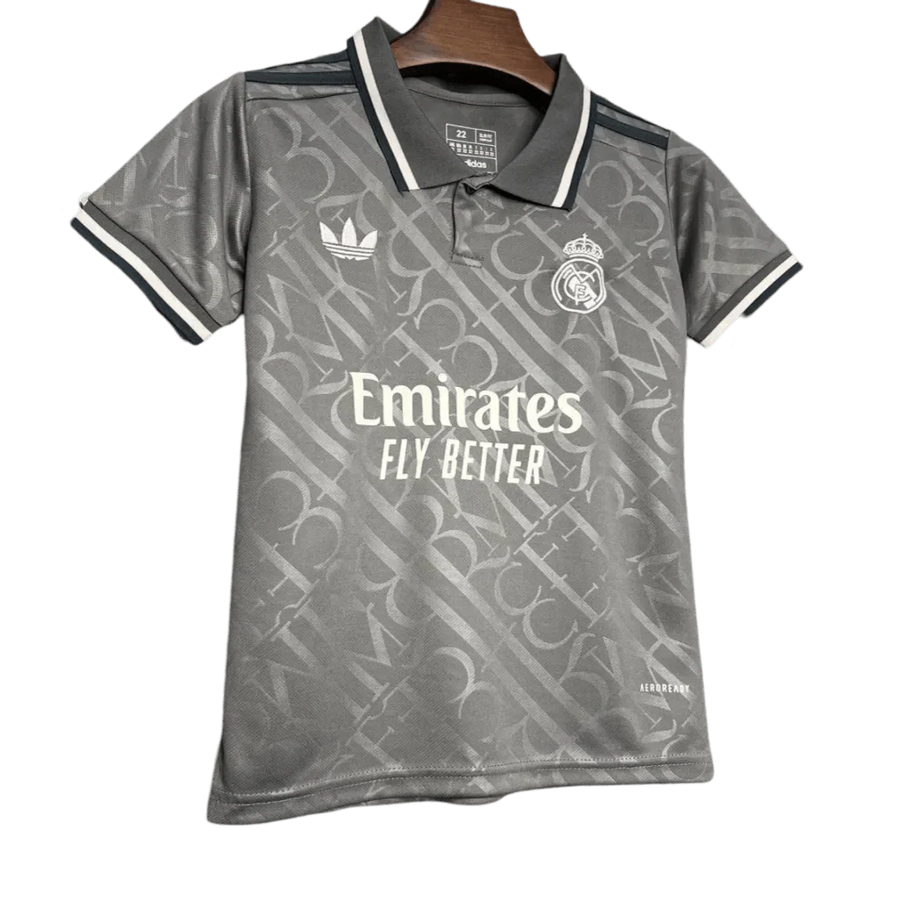 2024/2025 Los Blancos Youth Jersey – Away Kids Jersey