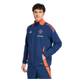2024/2025 Newton Heath Navy & Orange Full Zipper Jacket + Long Pants