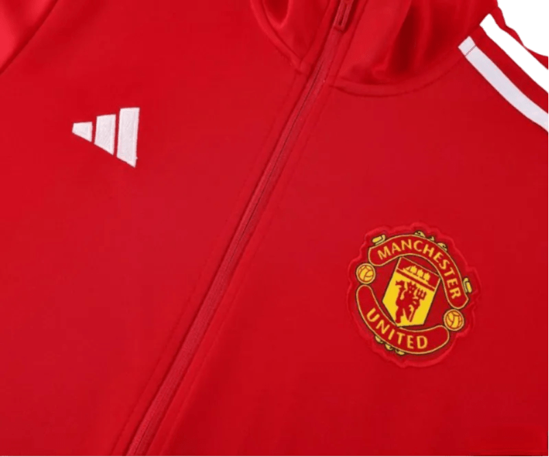 2024/2025 Newton Heath Red Full Zipper Jacket + Long Pants