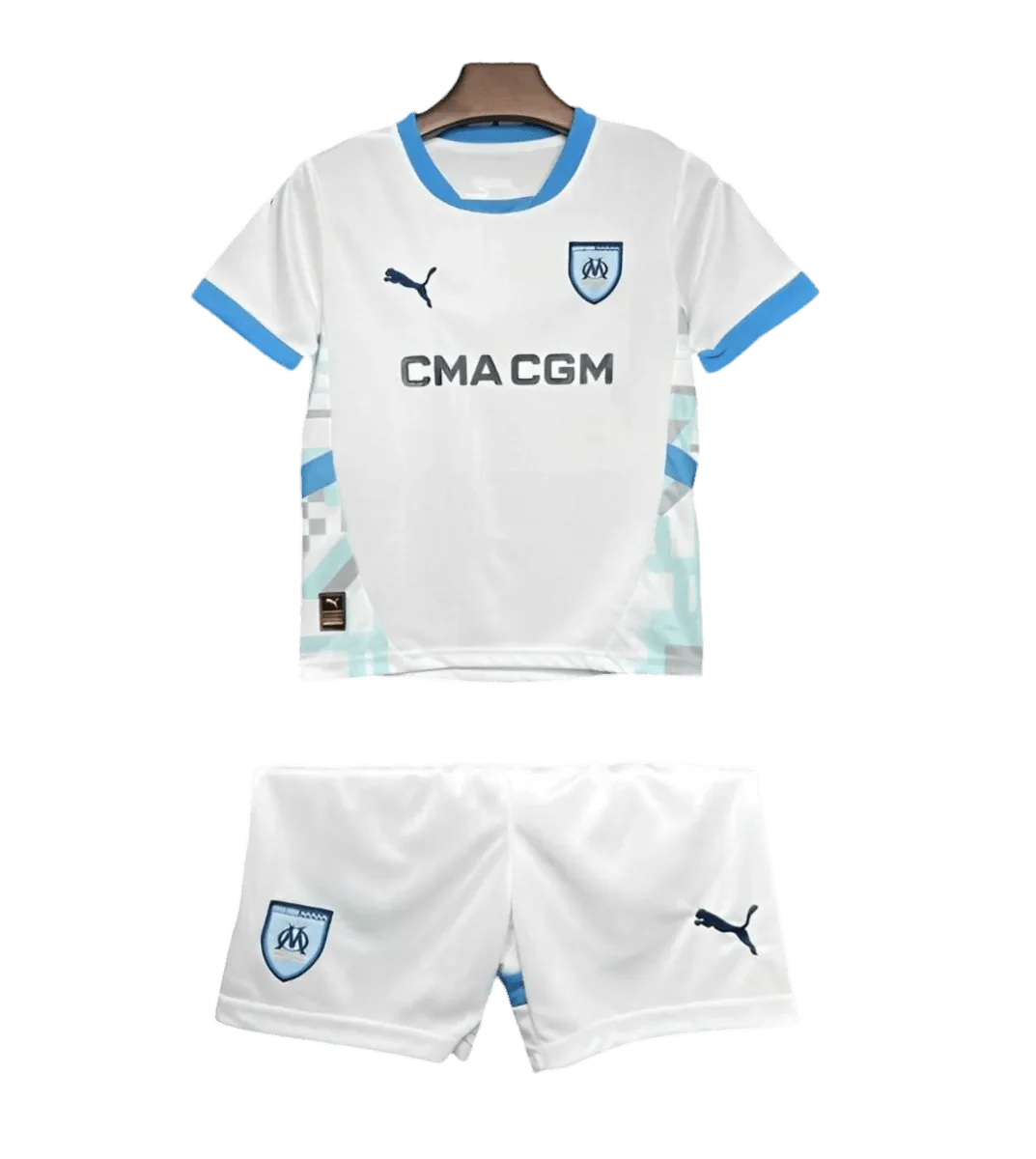 2024/2025 Olympique de Marseille Home kids jersey