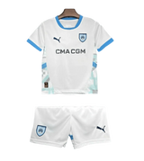 2024/2025 Olympique de Marseille Home kids jersey