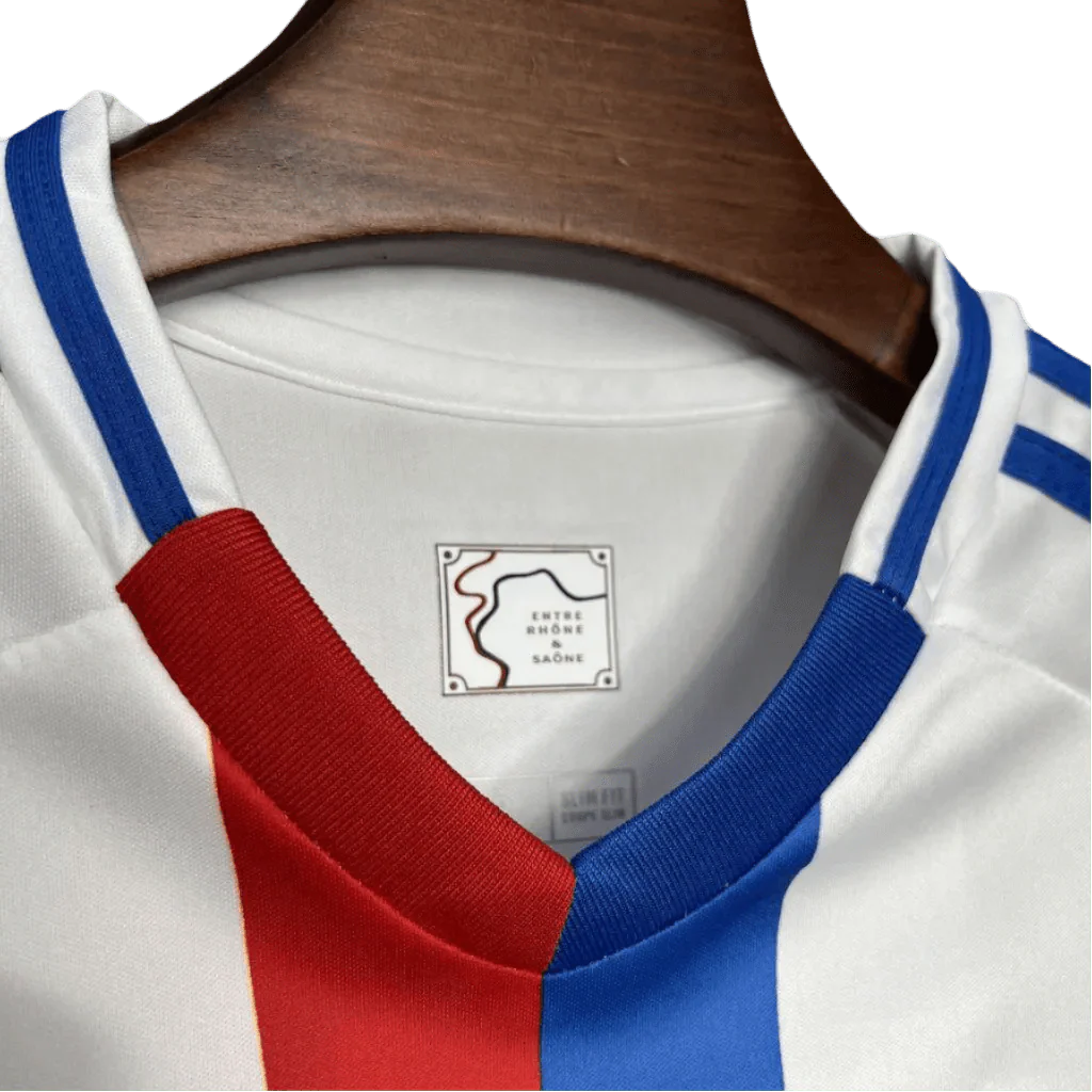 2024/2025 Olympique Lyon Youth Jersey – Home Kids Jersey