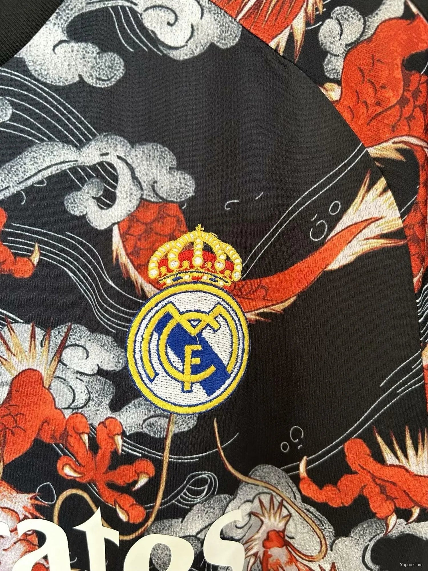 Los Blancos Dragon Jersey Black Traditional All-Over