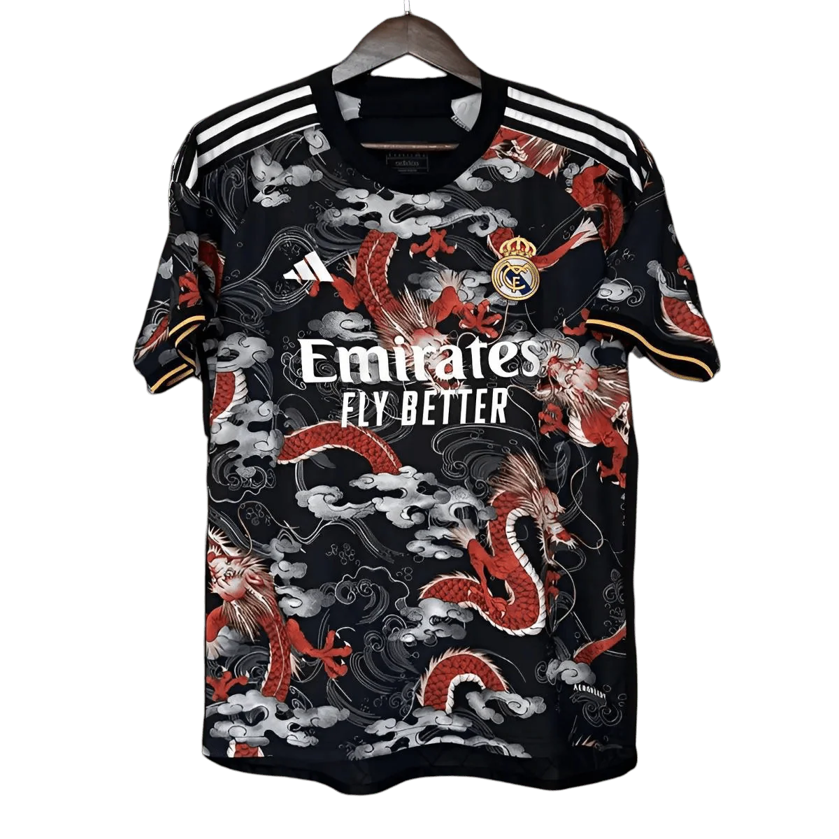 Los Blancos Dragon Jersey Black Traditional All-Over