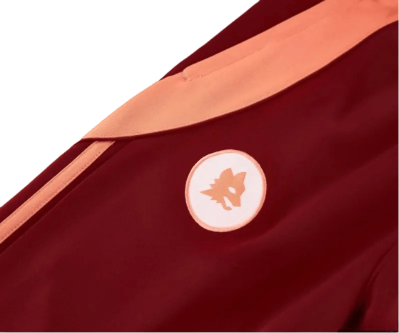 2024/2025 Roma White Full Zipper Jacket + Long Pants