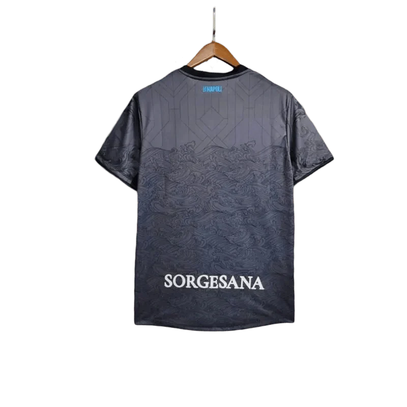 Napoli Third Jersey 2024/25 Black Fan Version Samurai